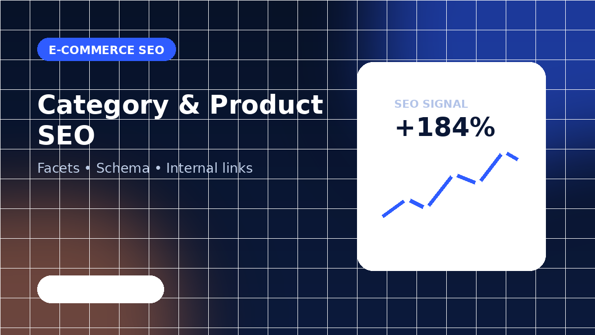 Ilustrasi featured image SEO category page dan product page e-commerce
